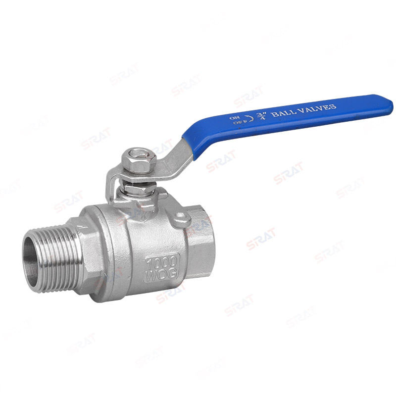 Two piece inner and outer ball valve