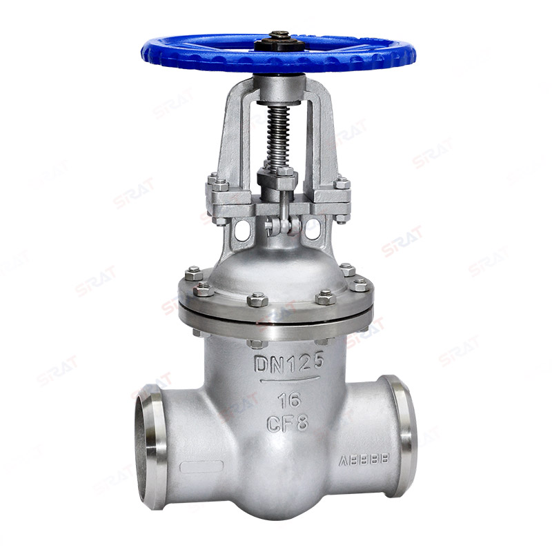 Welding gate valve