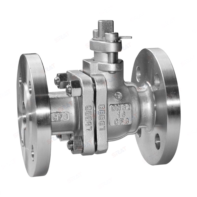 Hard sealed flange ball valve of the Ministry of Chemical Industry
