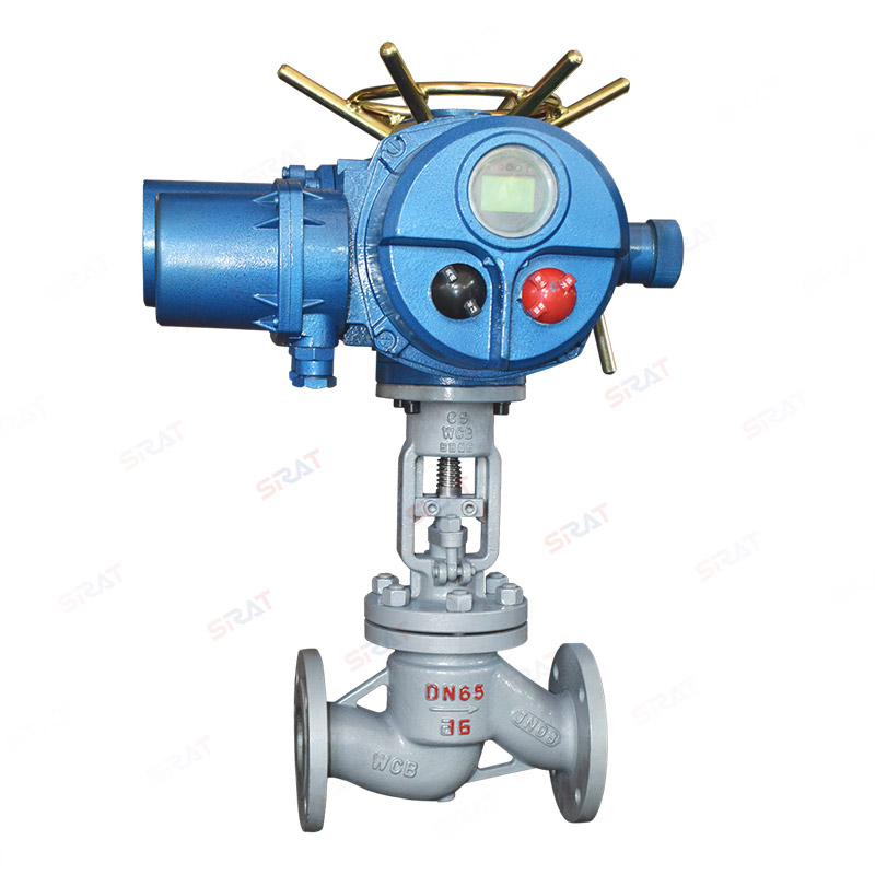 Cast steel electric globe valve