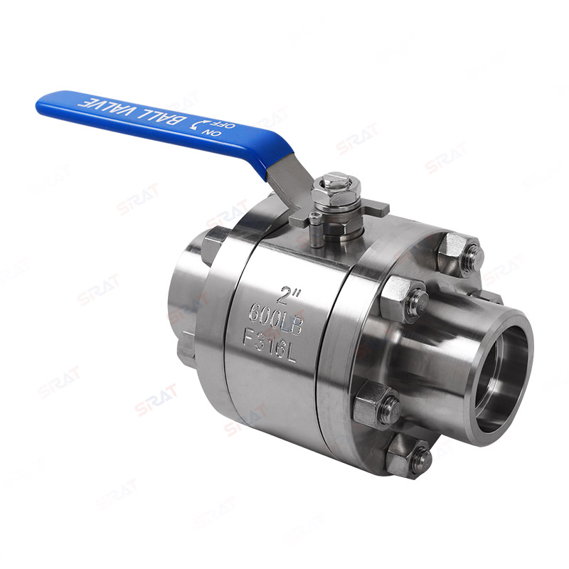 Manual forged steel ball valve