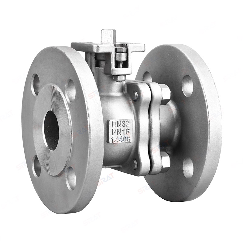 German elevation platform flange ball valve
