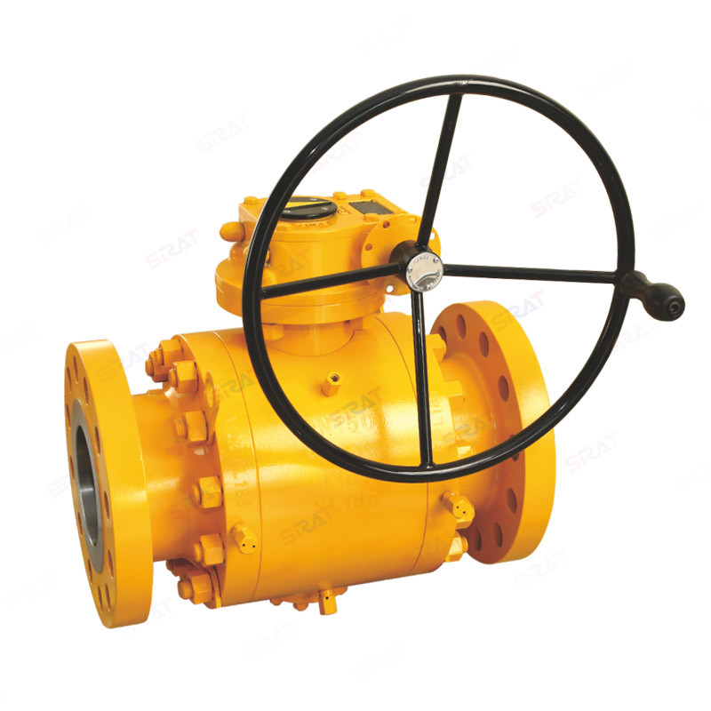 National standard forged steel fixed metal sealed ball valve