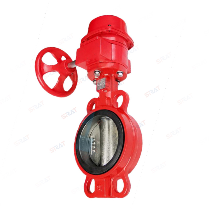 Fire signal butterfly valve