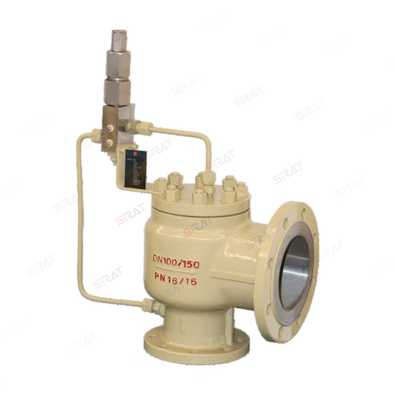 Pilot operated safety valve