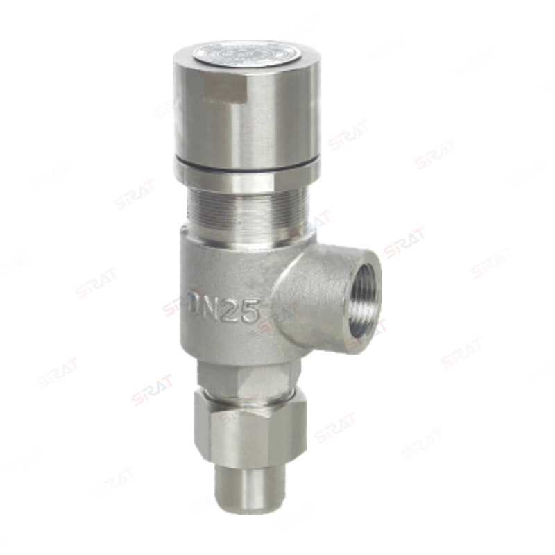 Micro opening external thread safety valve