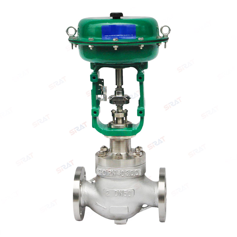 Stainless steel pneumatic control valve