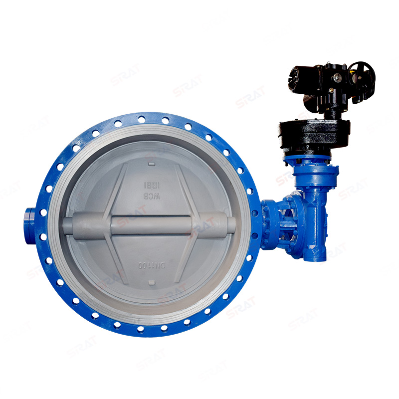 Electric flange butterfly valve