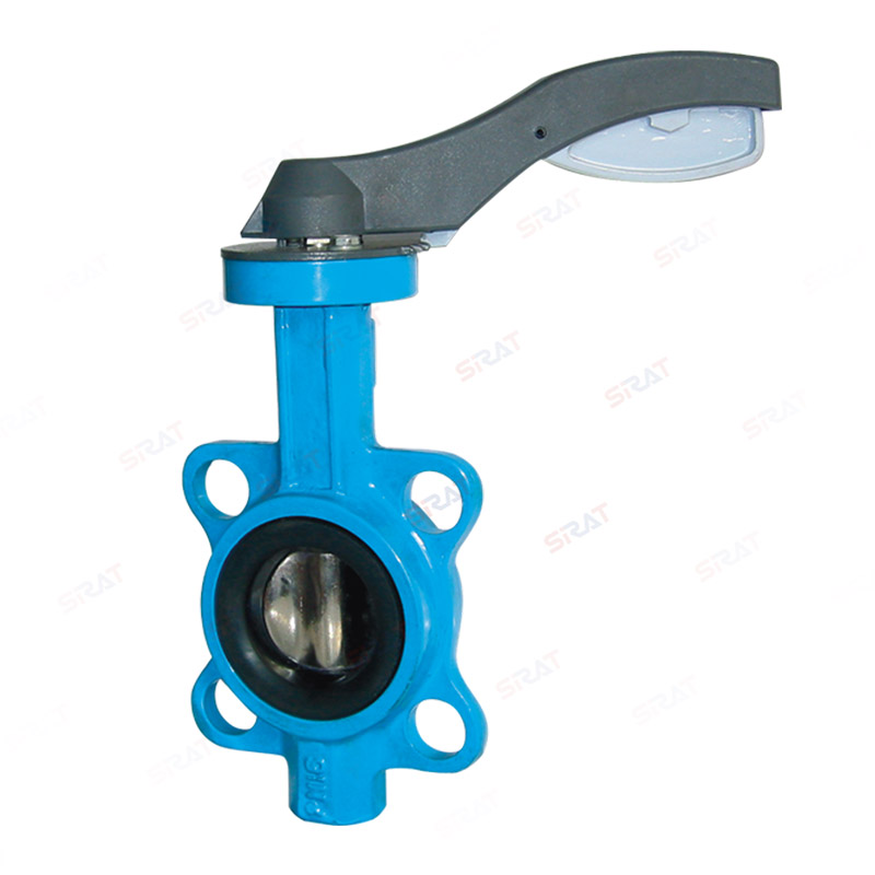 Soft sealed manual clamp butterfly valve