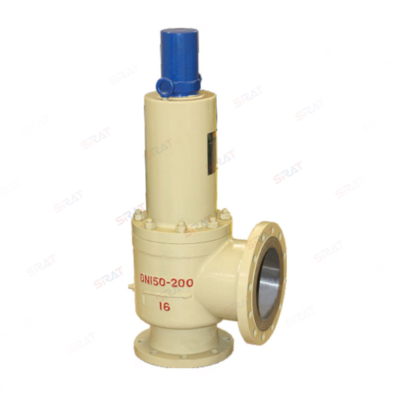 Spring fully open safety valve