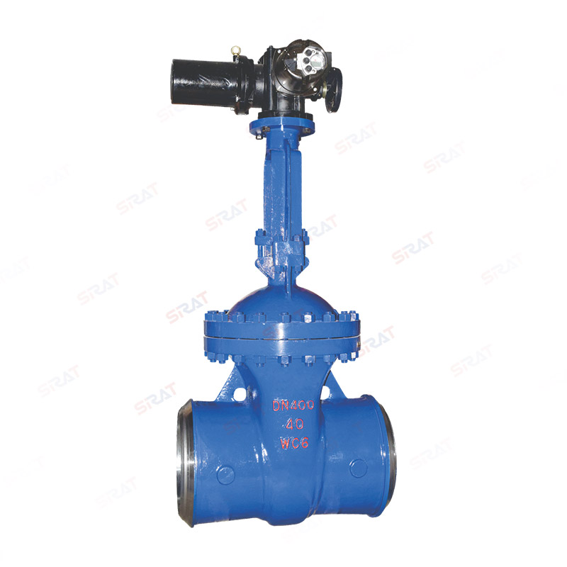 Power station gate valve