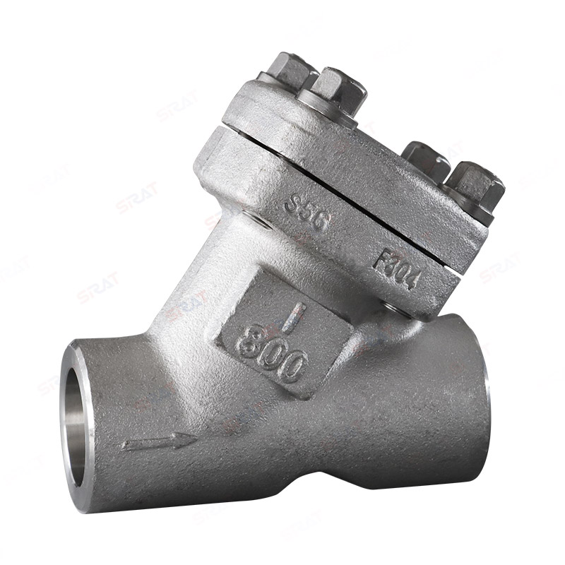 Forged steel butt welded Y-shaped filter