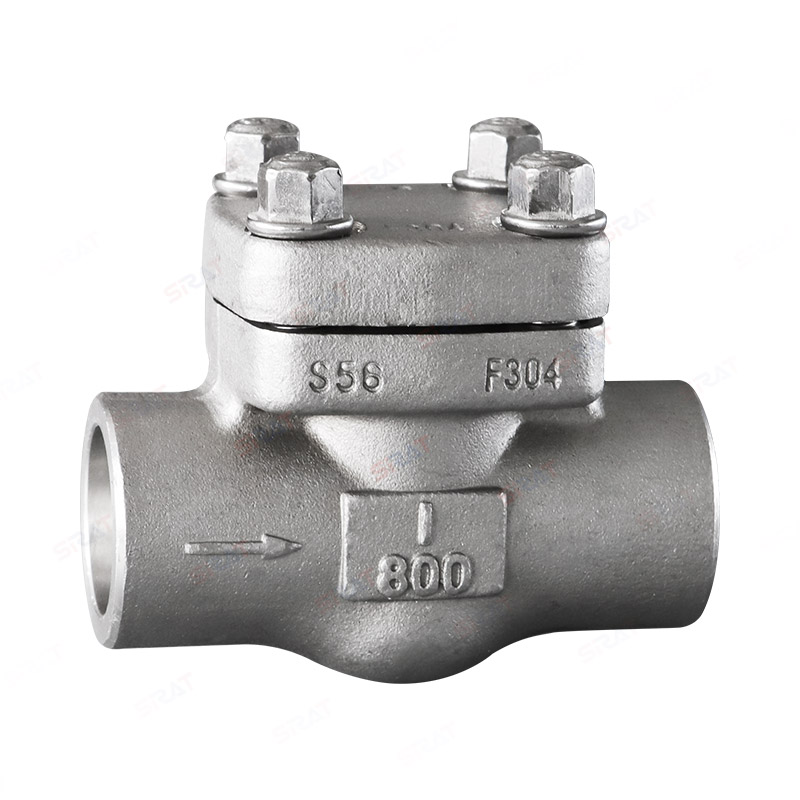 Forged steel butt welded check valve
