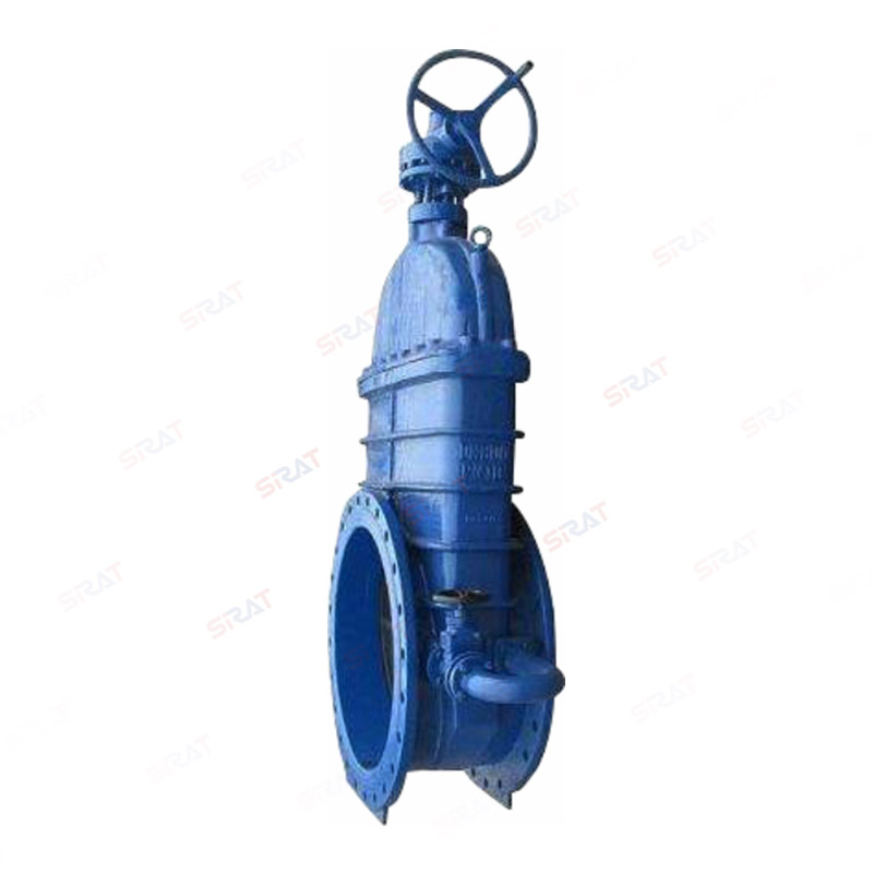Umbrella gear gate valve