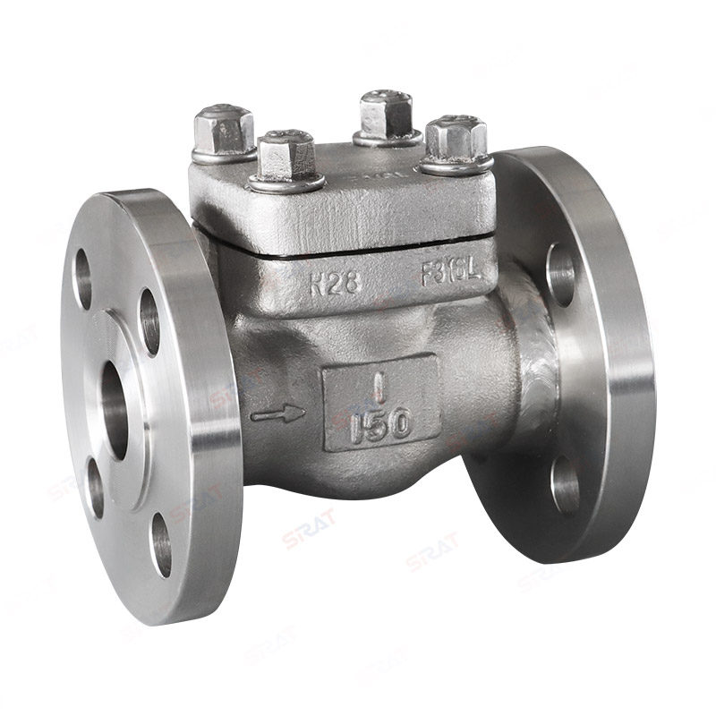 Forged steel flange check valve
