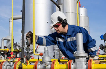 What are the operating specifications for flange globe valves