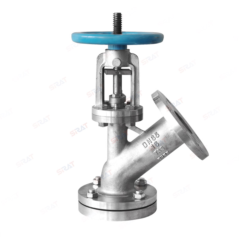 Titanium display discharge valve