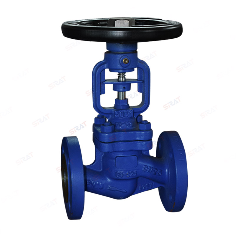 Bellows globe valves