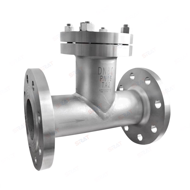 Titanium T-shaped filter