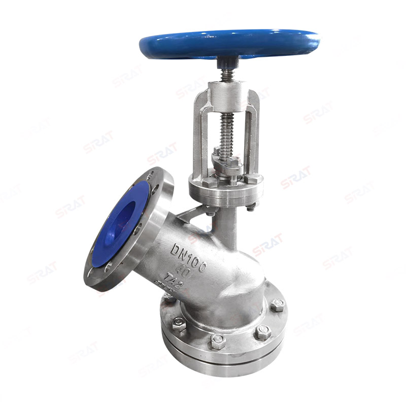 Titanium display discharge valve