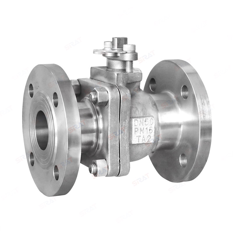 Forged steel titanium ball valve