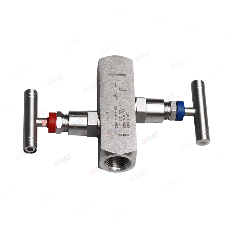 Integrated two valve group