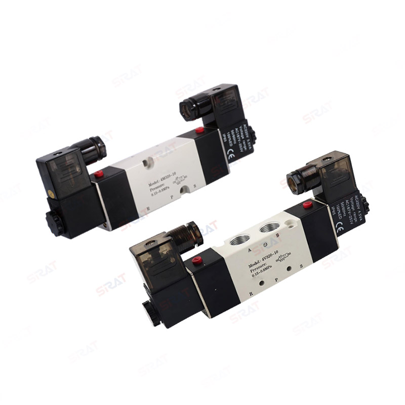 Dual control plate solenoid valve/dual control tube solenoid valve