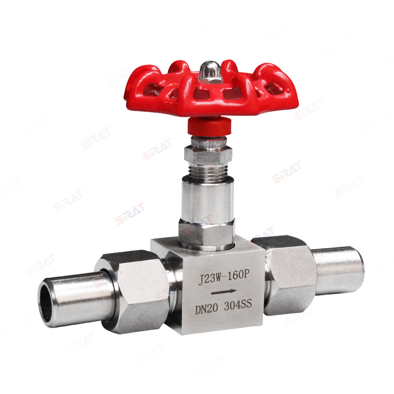 Welding needle valve