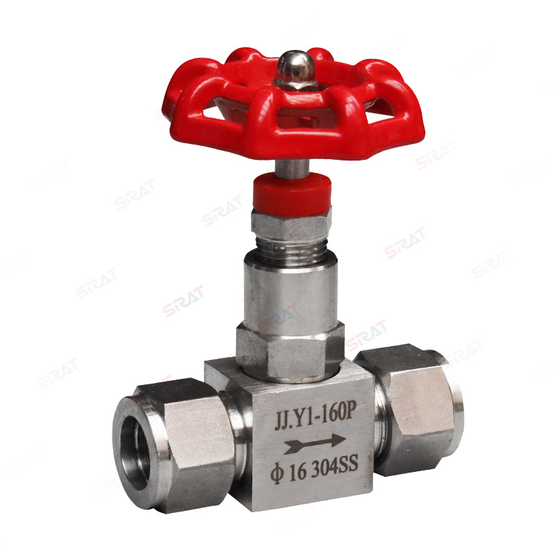 Card sleeve needle valve