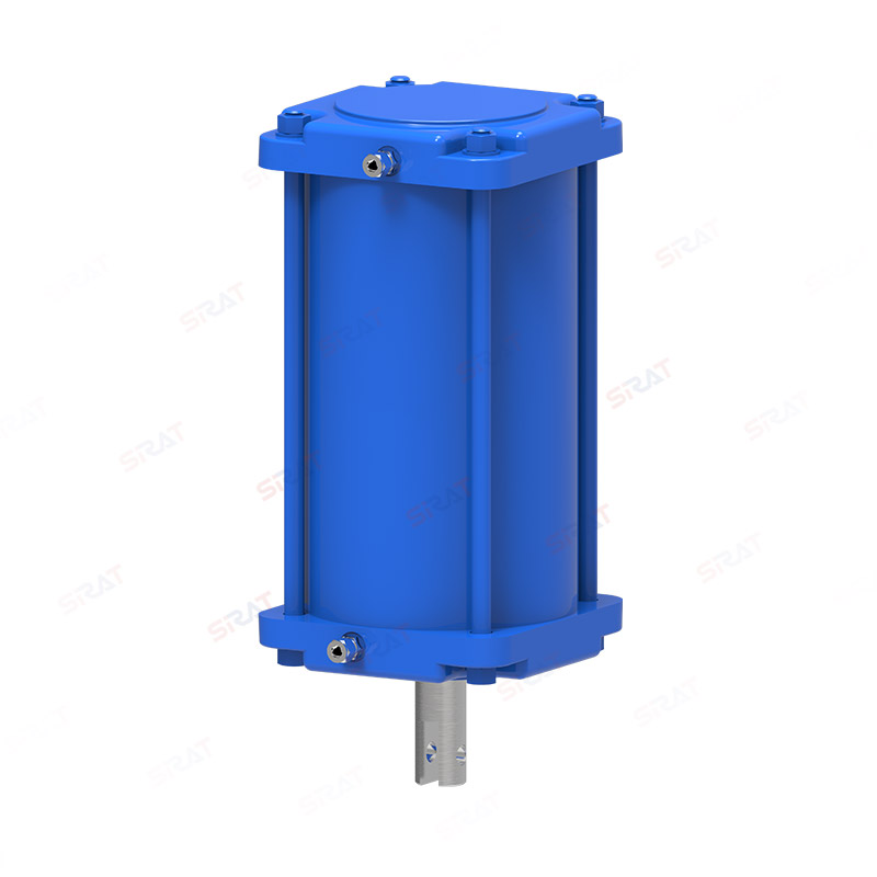 Straight stroke series pneumatic actuator