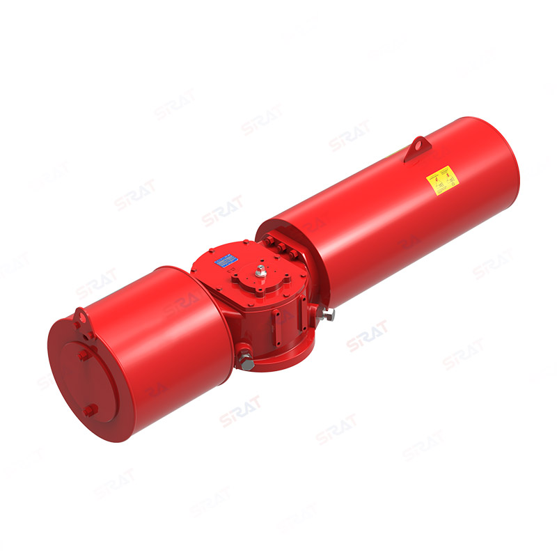 HG series single operation pneumatic actuator - cylinder body without screw