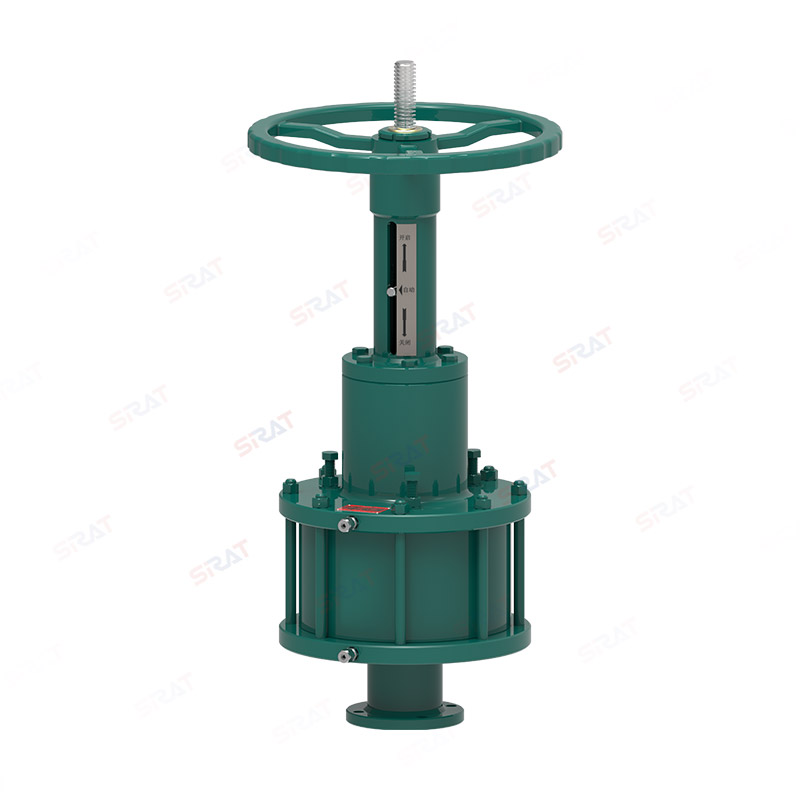 Straight stroke series pneumatic actuator