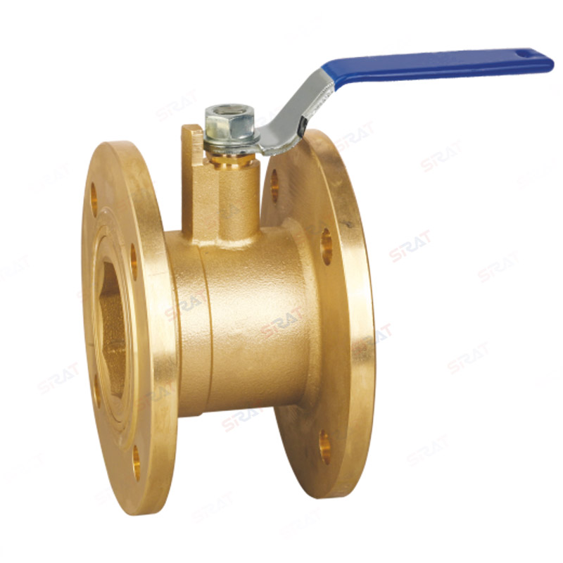 Brass flange ball valve