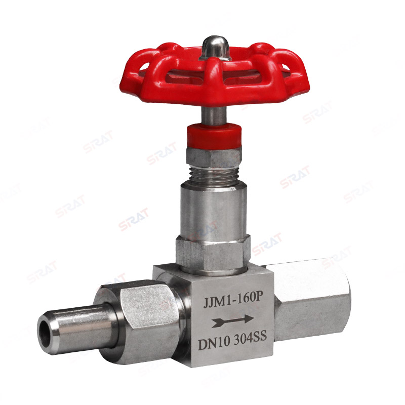 Pressure gauge needle valve