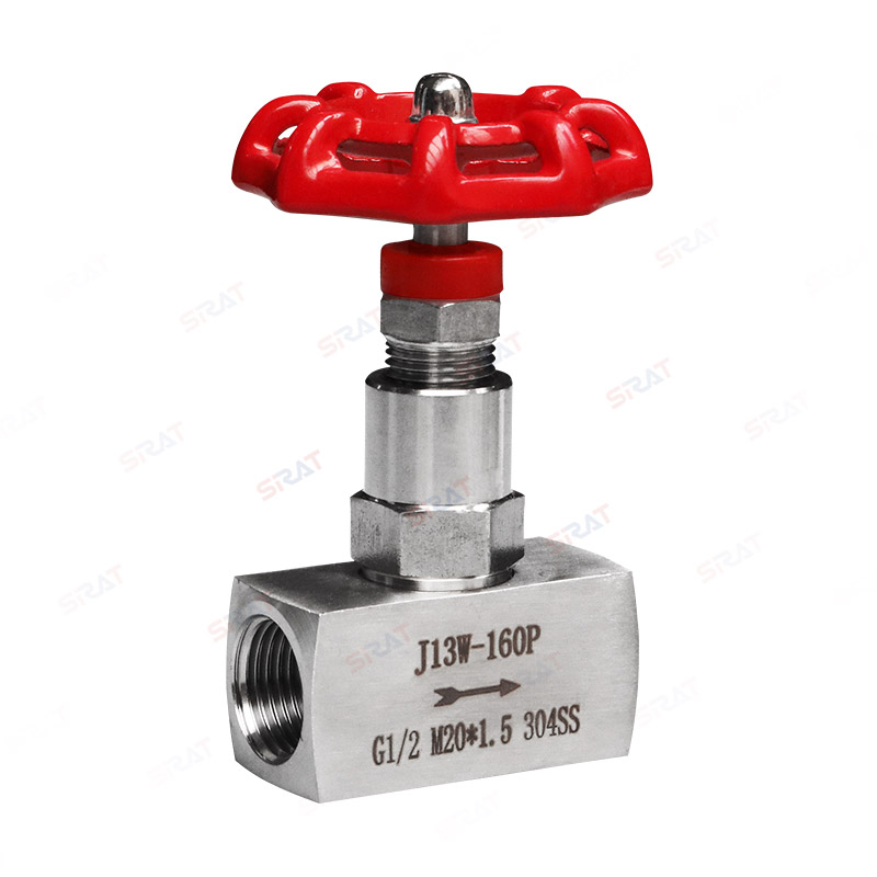 Pressure gauge needle valve