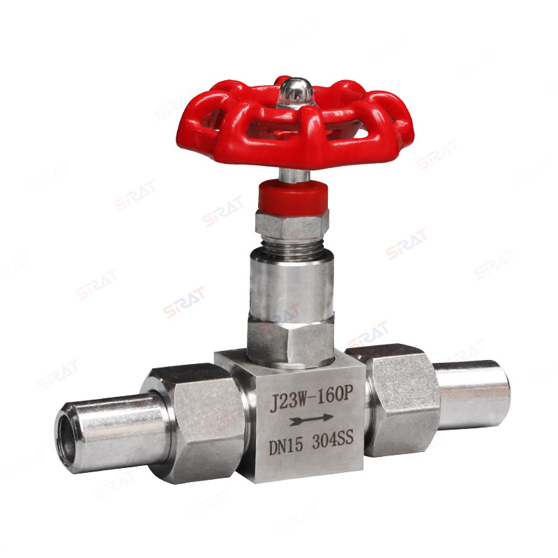 Welding needle valve