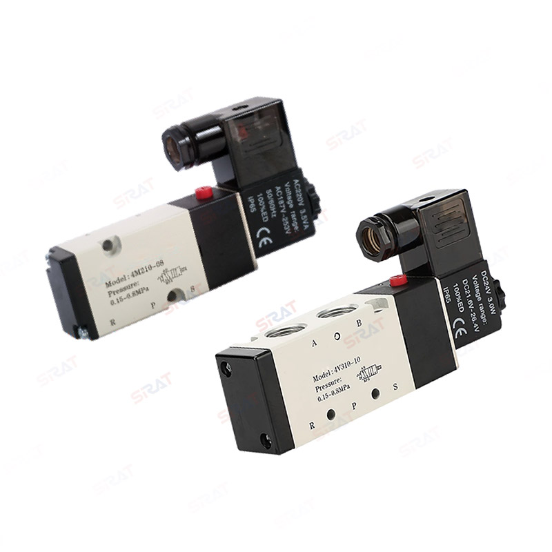 4M single control plate solenoid valve/tube solenoid valve