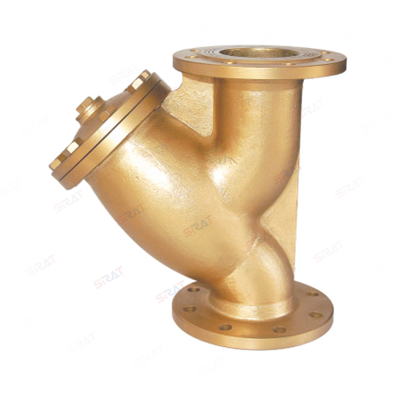 Brass flange filter