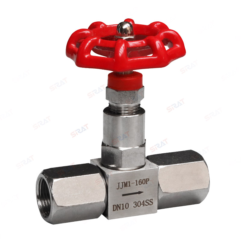 Pressure gauge needle valve