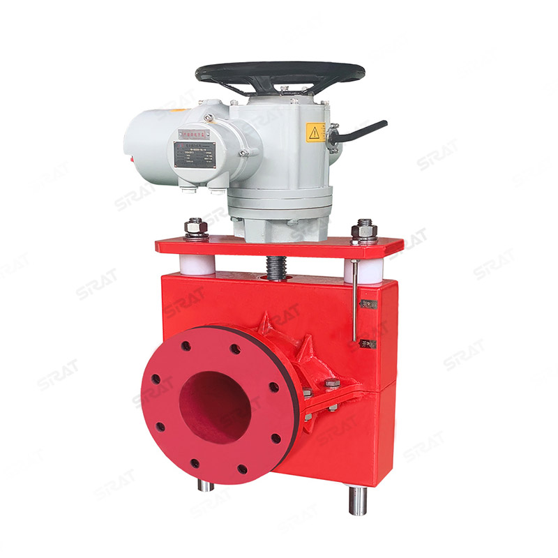 Electric hose valve (clamp valve)