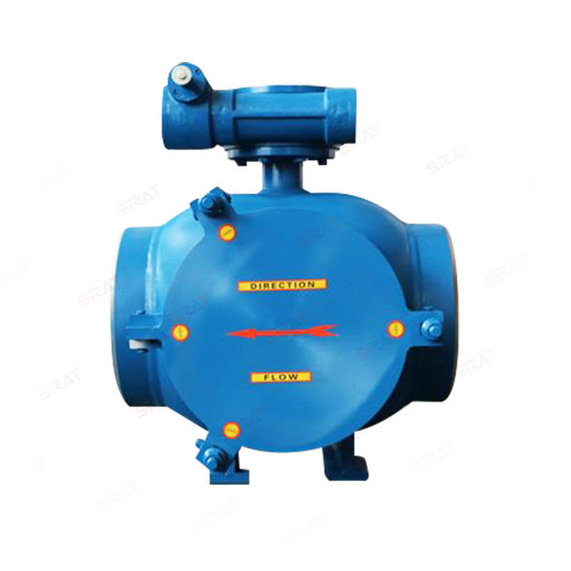 Filter screen fully welded ball valve