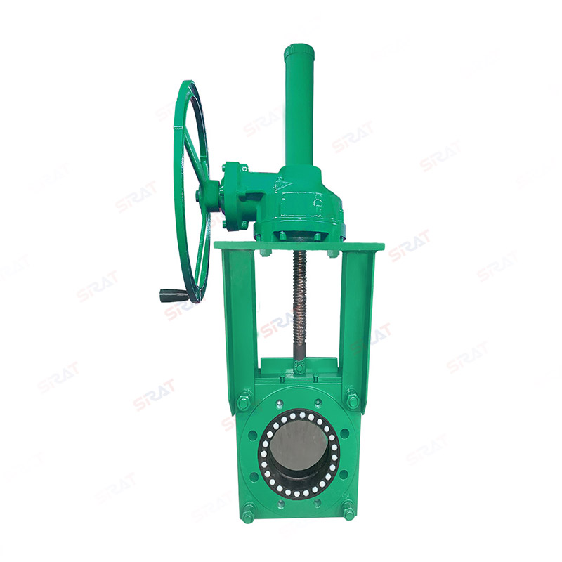 Umbrella gear gapless gate valve