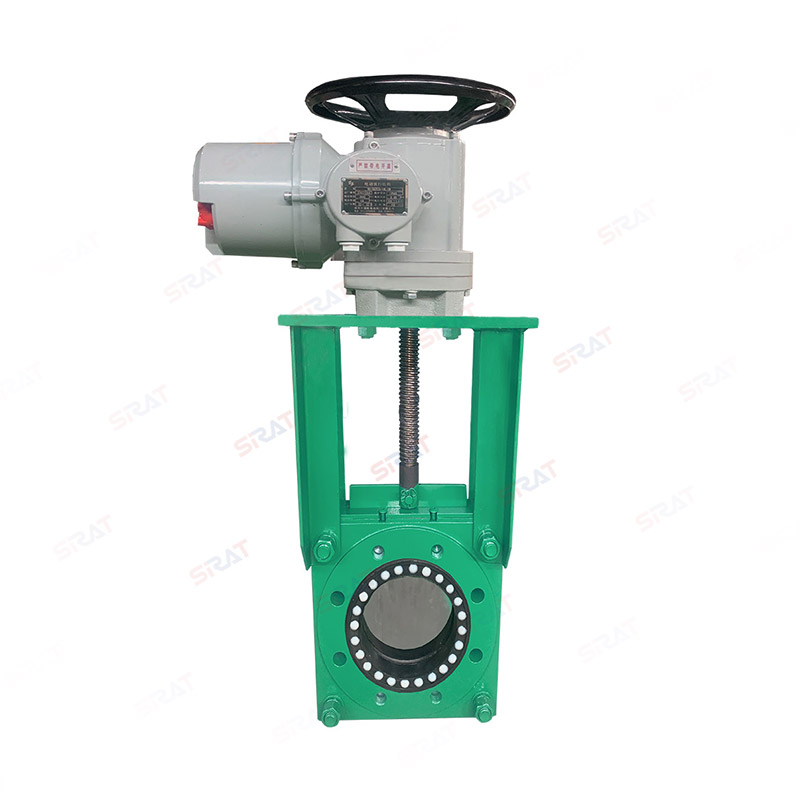 Electric gapless gate valve
