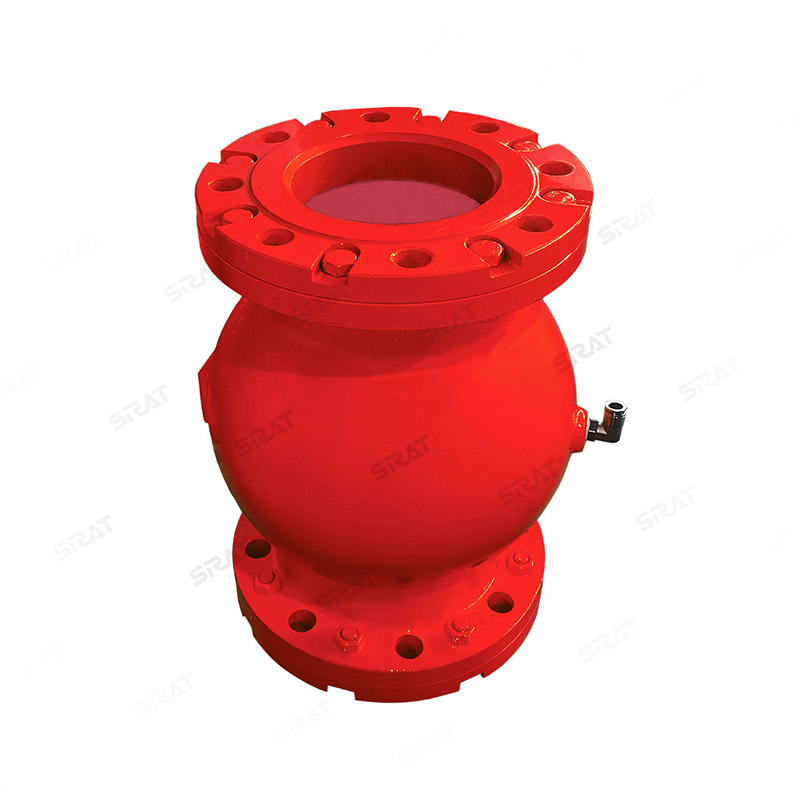 Spherical airbag valve