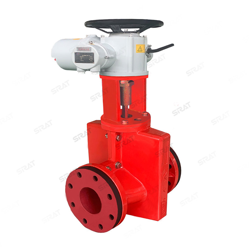 Electric hose valve (clamp valve)