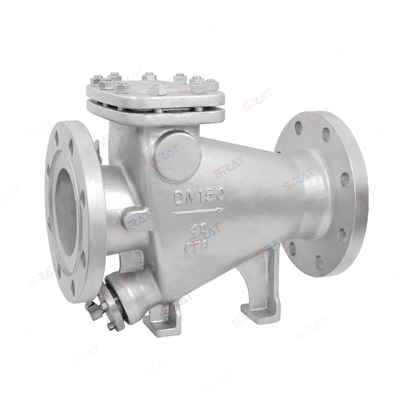 Stainless steel micro resistance slow closing check valve