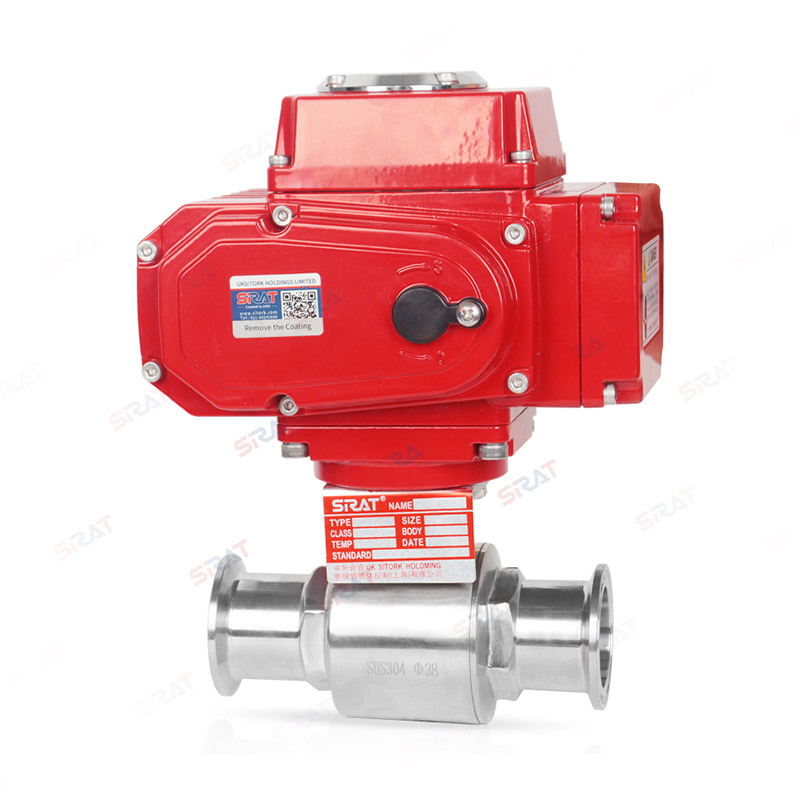 Electric quick release ball valve