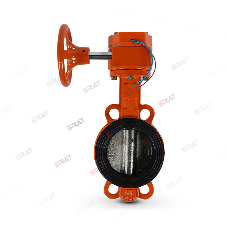 Fire signal butterfly valve