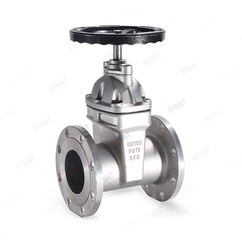 Stainless steel concealed soft seal gate valve