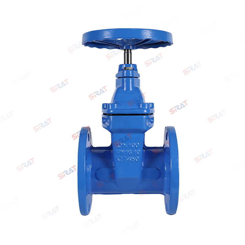 Soft sealed concealed stem gate valve